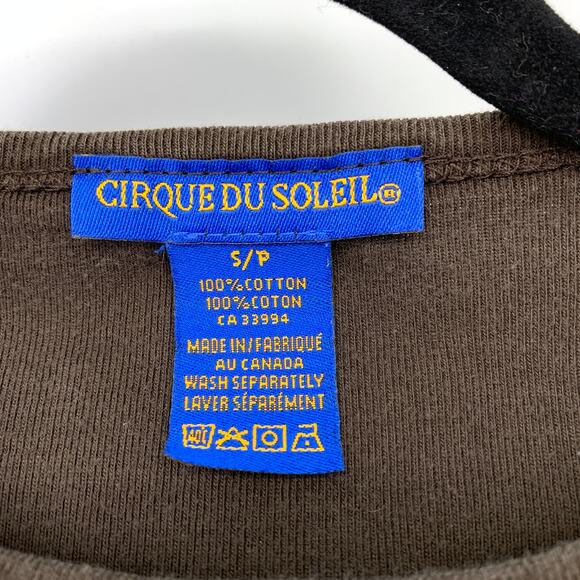 SOLD Vintage Y2K Cirque Du Soleil Short Sleeve Graphic T-Shirt Womens Sz Small - Picture 6 of 6